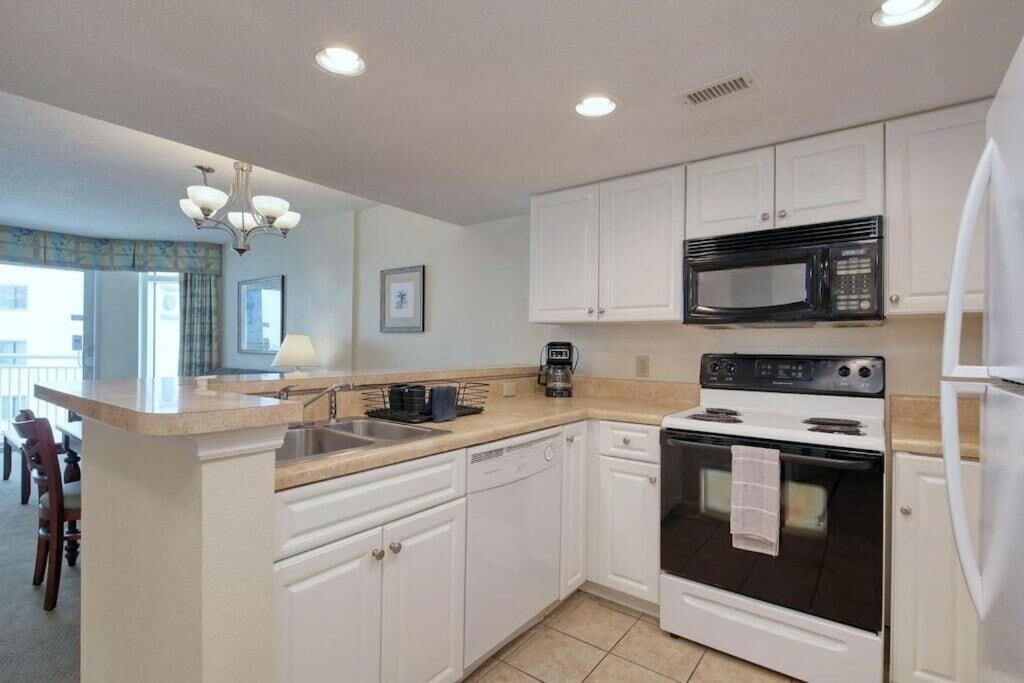 マートルビーチ 2501 S Ocean Blvd, 1115 - Ocean View Sleeps 8ヴィラ エクステリア 写真