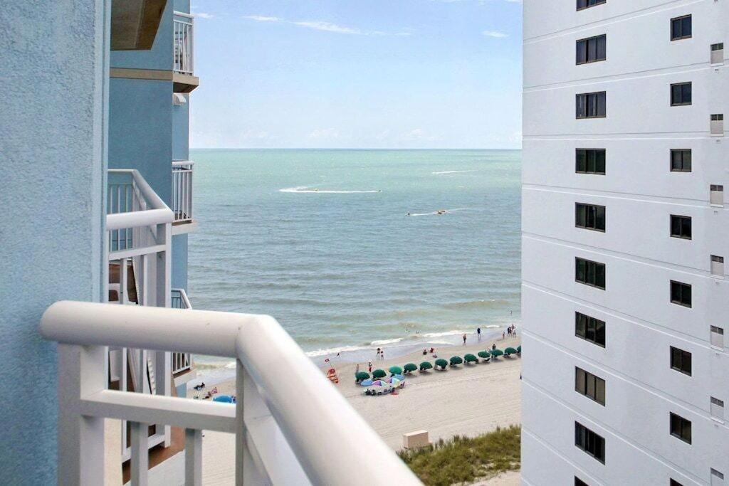 マートルビーチ 2501 S Ocean Blvd, 1115 - Ocean View Sleeps 8ヴィラ エクステリア 写真