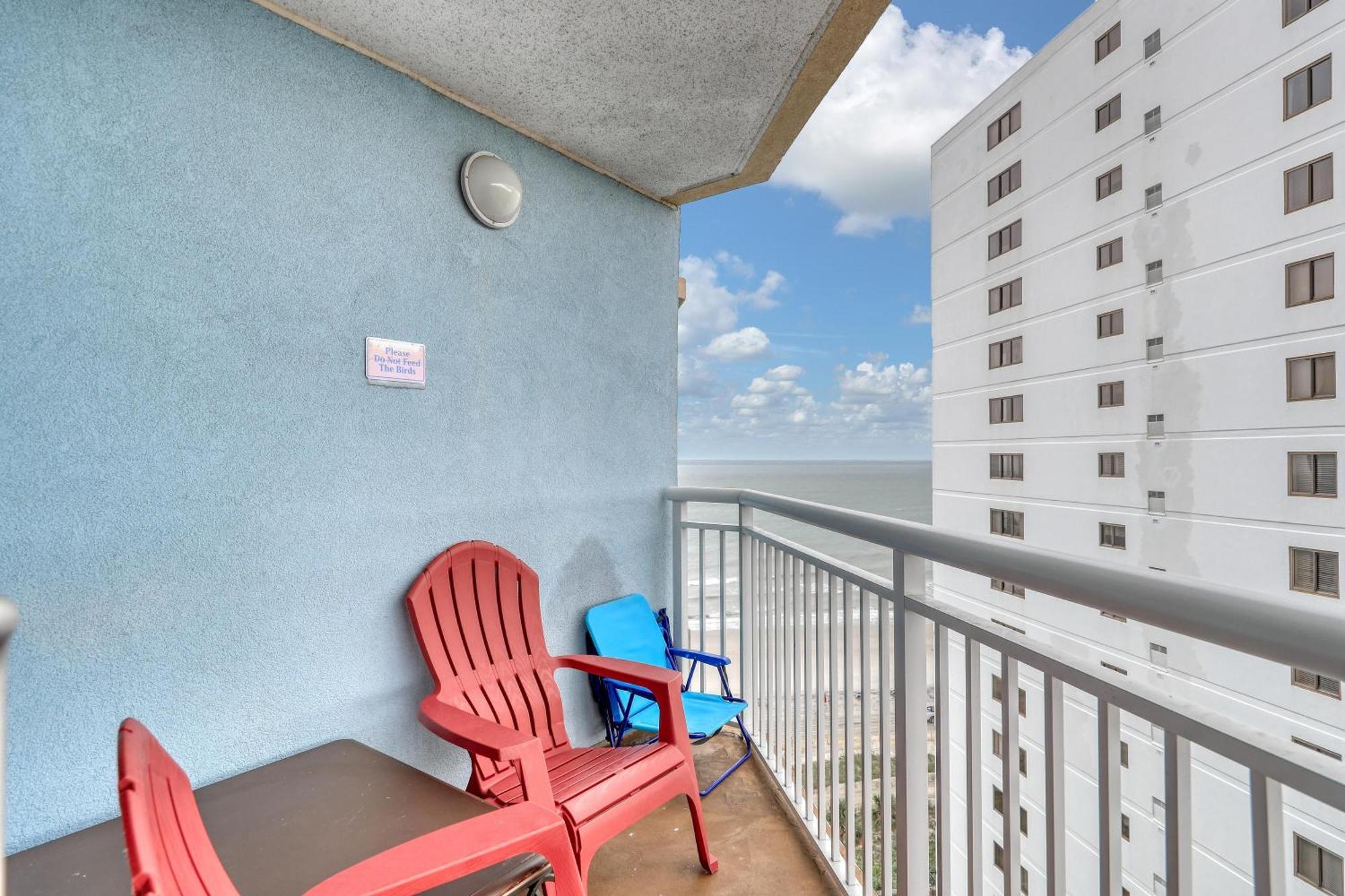 マートルビーチ 2501 S Ocean Blvd, 1115 - Ocean View Sleeps 8ヴィラ エクステリア 写真